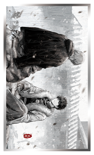 art-print-the-lost-tomb-wu-xie-birthday-awakening-memorial-color-paper-moment-of-snow-ver